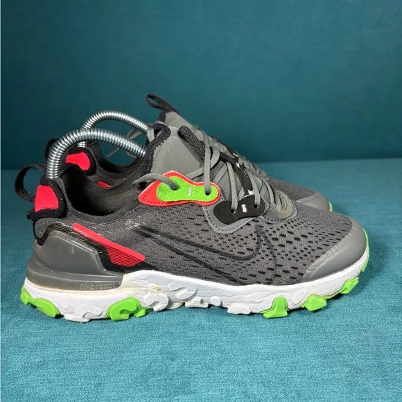 Size 6Y/7.5Women - Nike React Vision Iron Grey shoes