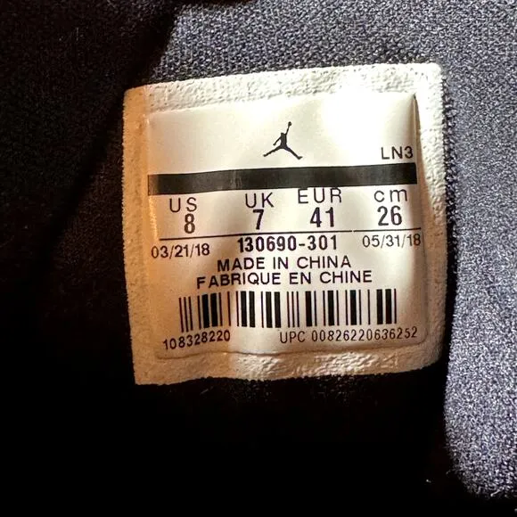 Size 8 - Nike Air Jordan 12 Retro CP3 Class of 2003 2018 Men's Shoes