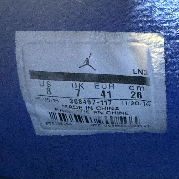 Size 8 - Nike Air Jordan 4 Retro Motorsports Men's Shoes