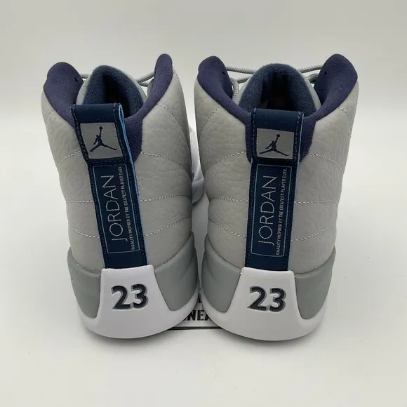 Size 9.5 - Air Jordan 12 Retro Grey University Blue