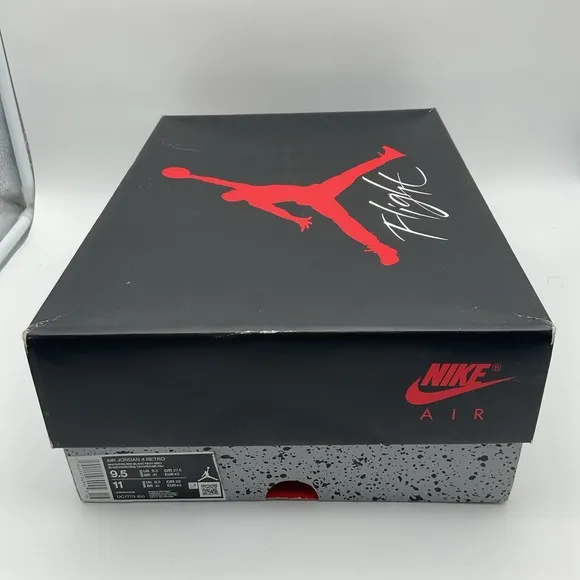 Size 9.5 - Jordan 4 Retro OG Mid Fire Red (DC7770-160)