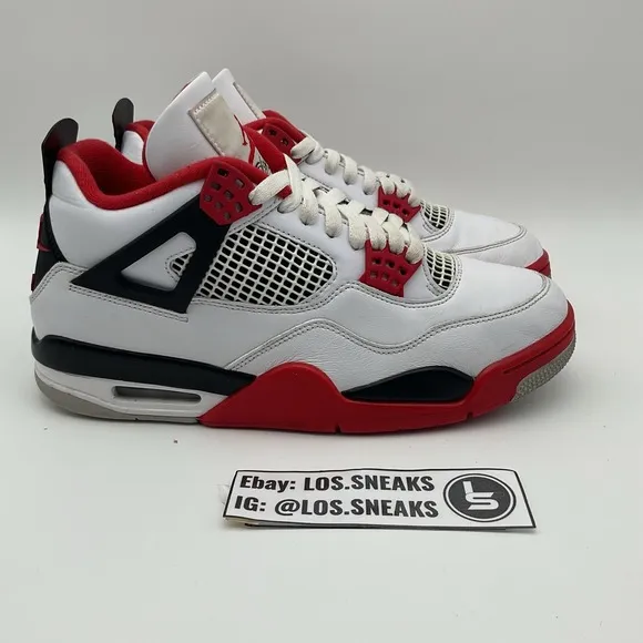 Size 9.5 - Jordan 4 Retro OG Mid Fire Red (DC7770-160)