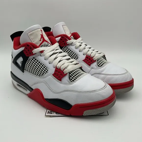 Size 9.5 - Jordan 4 Retro OG Mid Fire Red (DC7770-160)