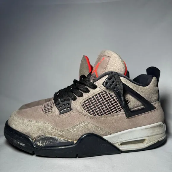 Size 9.5 - Nike Air Jordan 4 Retro Taupe Haze Men's Shoes