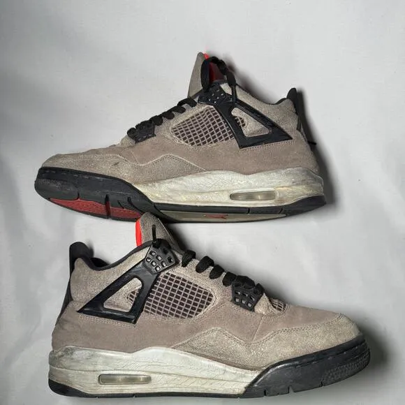 Size 9.5 - Nike Air Jordan 4 Retro Taupe Haze Men's Shoes