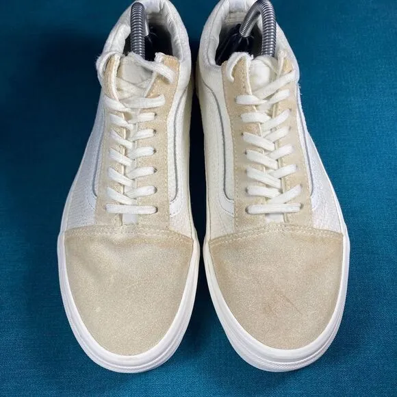 Size 9M/10.5women - Vans Old Skool beige sneakers