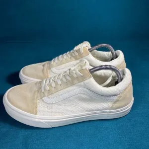 Size 9M/10.5women - Vans Old Skool beige sneakers
