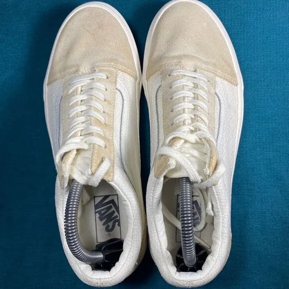 Size 9M/10.5women - Vans Old Skool beige sneakers