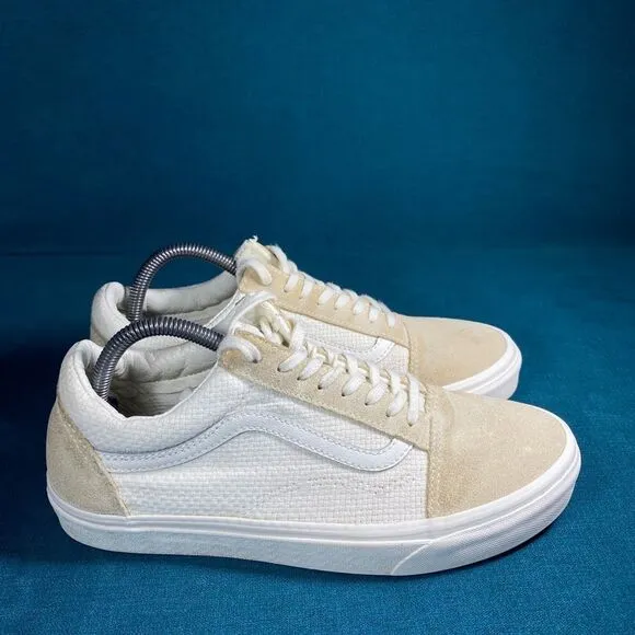 Size 9M/10.5women - Vans Old Skool beige sneakers