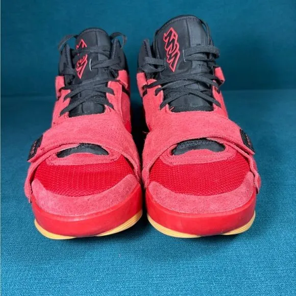 Size 11 - Men’s Nike Air Jordan Zion 2 black and red shoes