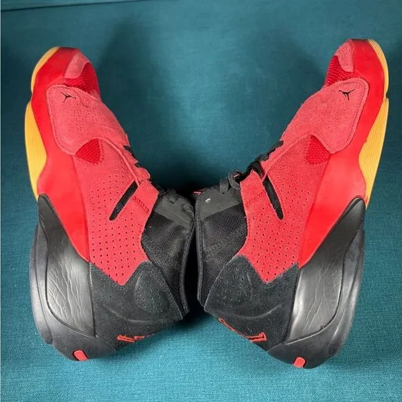 Size 11 - Men’s Nike Air Jordan Zion 2 black and red shoes