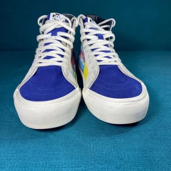 Size 9M/10.5women - Vans SK8 Hi Mickey 90th anniversary shoes