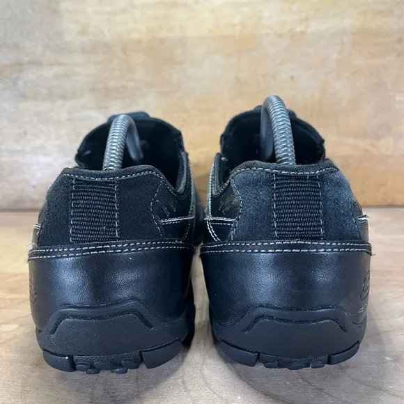 Skechers Diameter Zinroy Mens Size 10 Slip On Leather Loafers Shoes Black