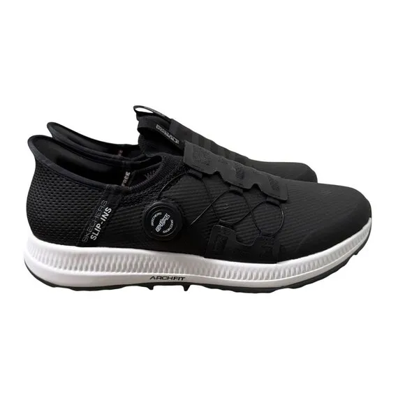 Sketchers Black Go Golf Elite 5 Hands Free Slip Ins Shoes Arch Fit Mens Size 9