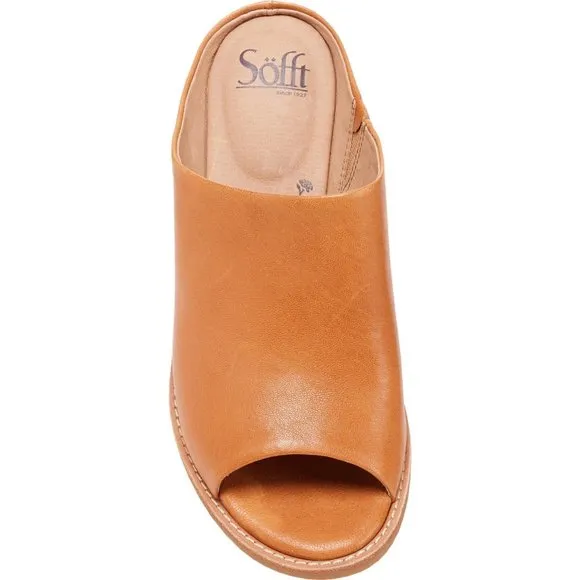 Sofft Aneesa Slide Sandal Slip on  Shoes GENUINE LEATHER 492S0