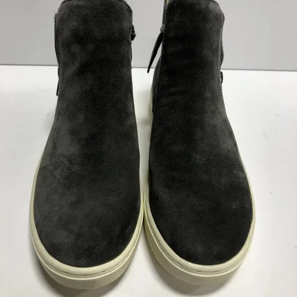 Sofft Women’s Britton Zip Smoke Suede Booties, Size US 7M, EUR 38