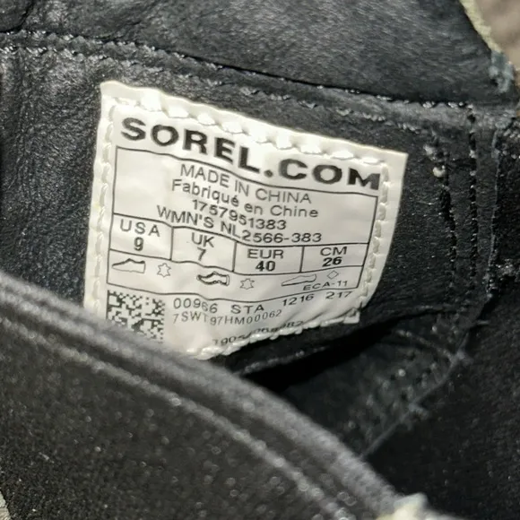 Sorel After Hours Chelsea Wedge Ankle Boots Suede Leather Olive Green Size 9