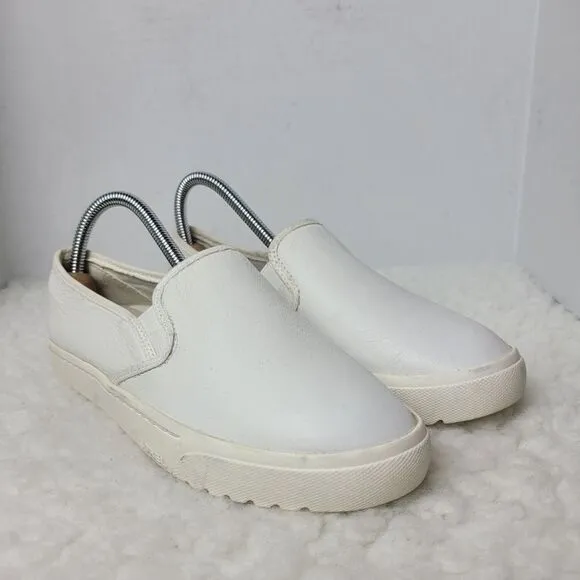 Sorel Campsneak Womens Size 8.5 Slip on Shoes White Leather