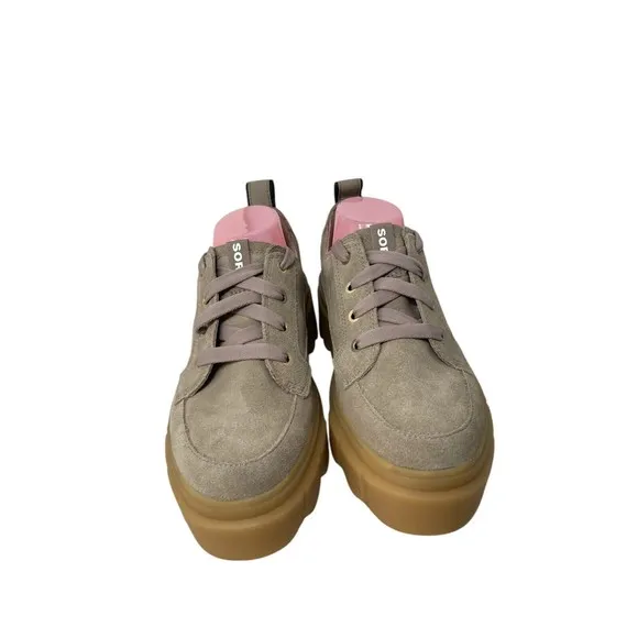 Sorel Caribou Platform Sneakers Women's Size 9 Leather Shoes