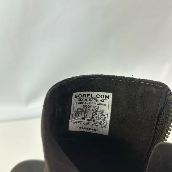 Sorel Joan Of Arctic Wedge II Brown Suede Women’s Ankle Boots