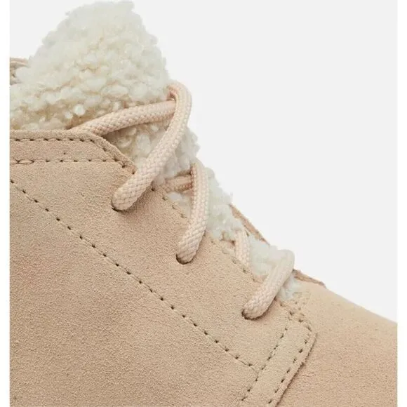 SOREL Explorer II Drift Chukka Womens 9.5 Nova Sand Natural Suede Boots EEE3446