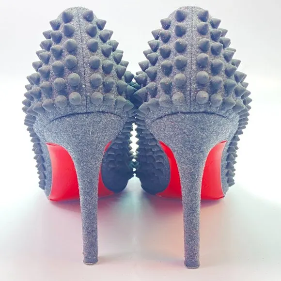🌷❤️‍🔥SPRING SALE 🔥 FINAL PRICE🌷💥Christian Louboutin Pigalle Spikes 100 36
