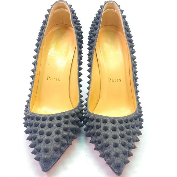 🌷❤️‍🔥SPRING SALE 🔥 FINAL PRICE🌷💥Christian Louboutin Pigalle Spikes 100 36