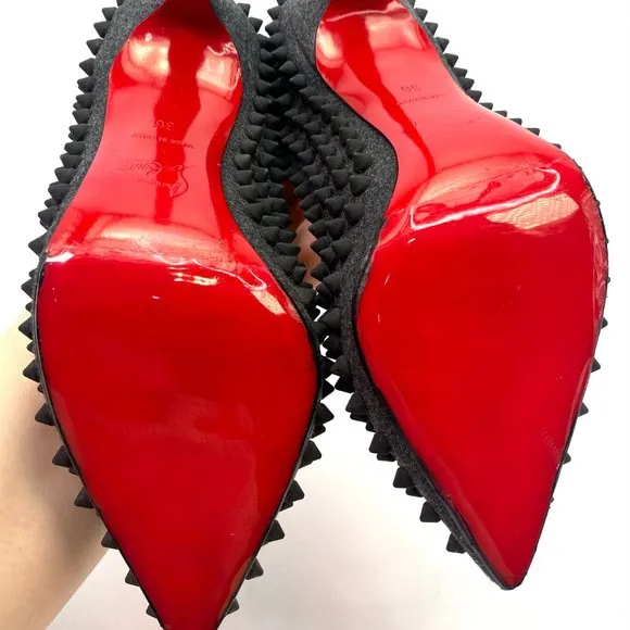 🌷❤️‍🔥SPRING SALE 🔥 FINAL PRICE🌷💥Christian Louboutin Pigalle Spikes 100 36