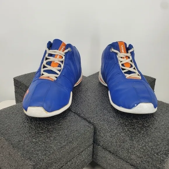 Starbury 2 High Knicks Basketball Shoes Blue Orange White 21760 Mens Size 7.5