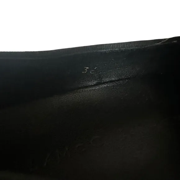 STELLA MCCARTNEY BINX VEGAN LEATHER STAR PLATFORMS SIZE 36