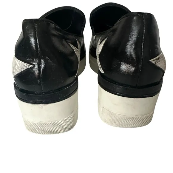 STELLA MCCARTNEY BINX VEGAN LEATHER STAR PLATFORMS SIZE 36