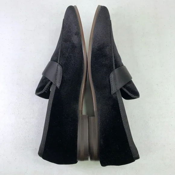 Steve Madden Draake Velvet Loafer Shoes Size 8