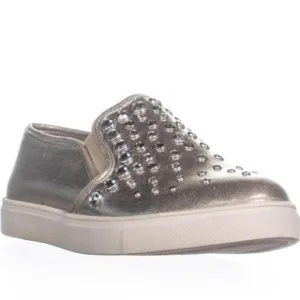 Steve Madden Ellis Metal Multi Slip On Sneaker Flats Shoes 10 New
