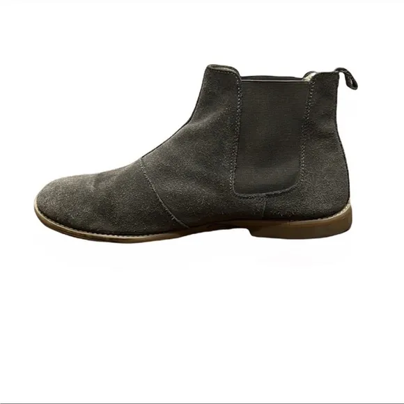 Steve Madden Gray Suede Ranch Boots Size 11