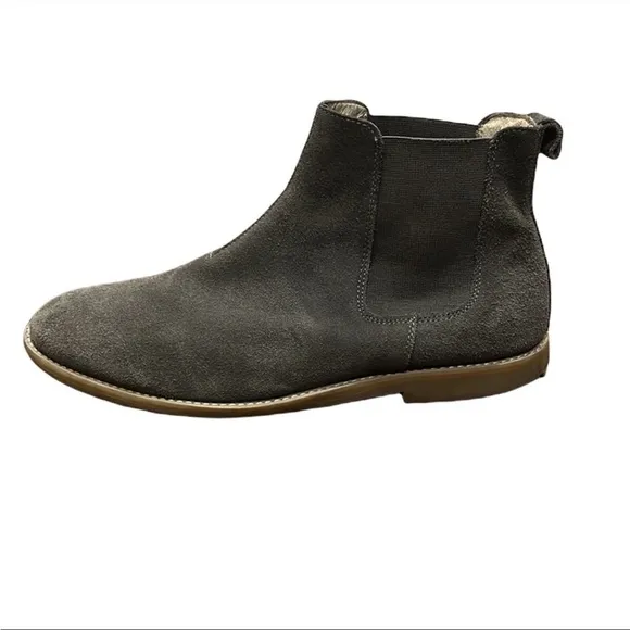 Steve Madden Gray Suede Ranch Boots Size 11
