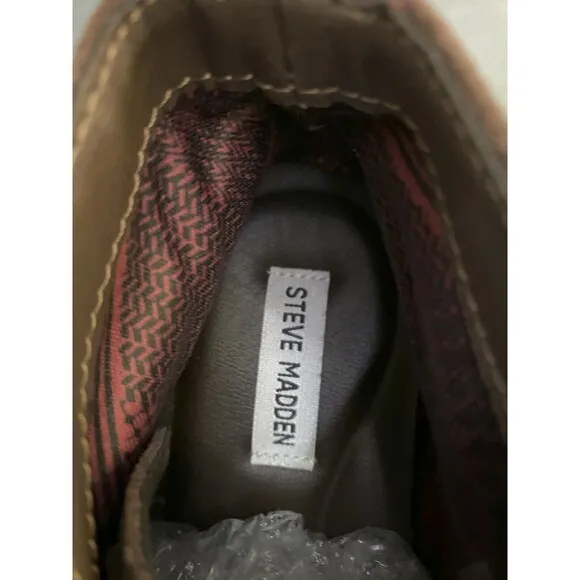 Steve Madden Hardenn Men's Chukka Boots Size 7 Suede Brown