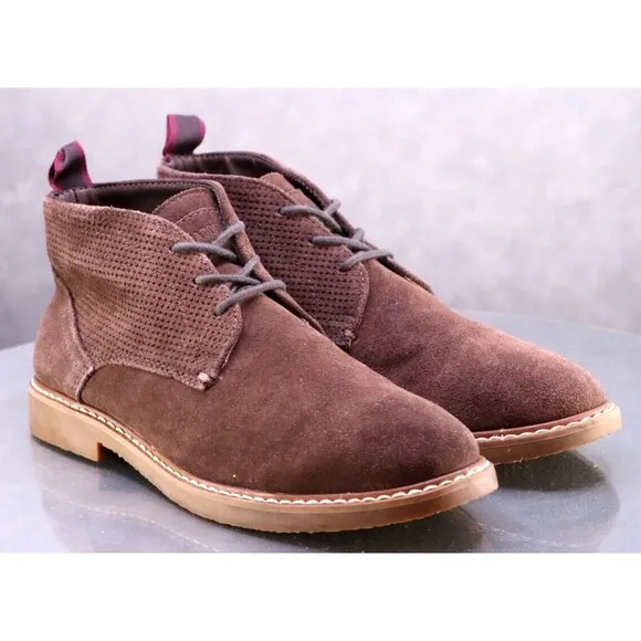 Steve Madden Hardenn Men's Chukka Boots Size 7 Suede Brown