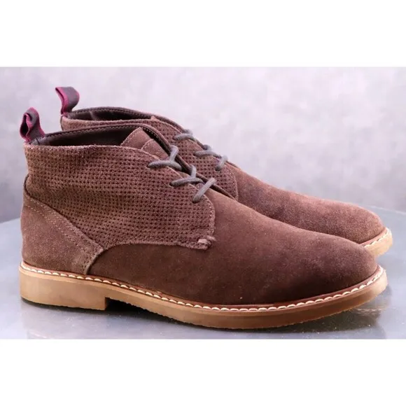 Steve Madden Hardenn Men's Chukka Boots Size 7 Suede Brown