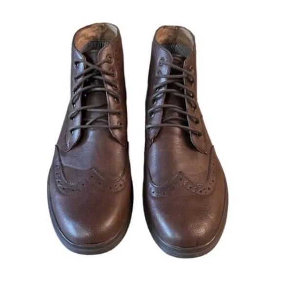 Steve‎ Madden Mens 11.5 Brown Leather Boots
