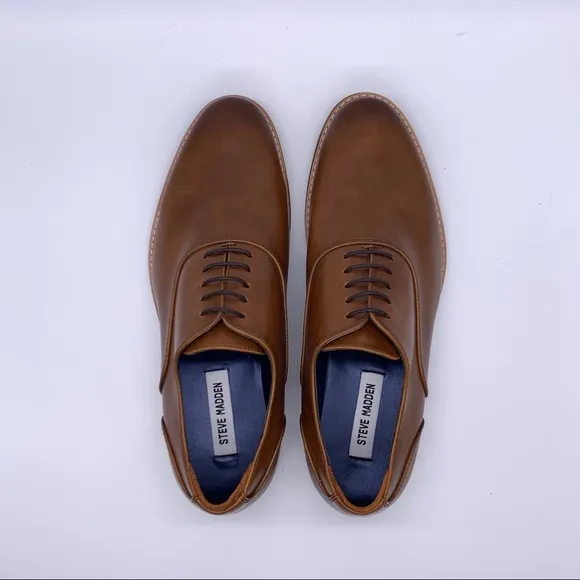 Steve Madden Men’s P-Ollie Leather Oxford shoes