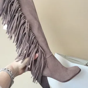 STEVE MADDEN Suede Caralyn Boots