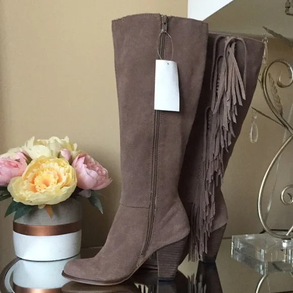 STEVE MADDEN Suede Caralyn Boots