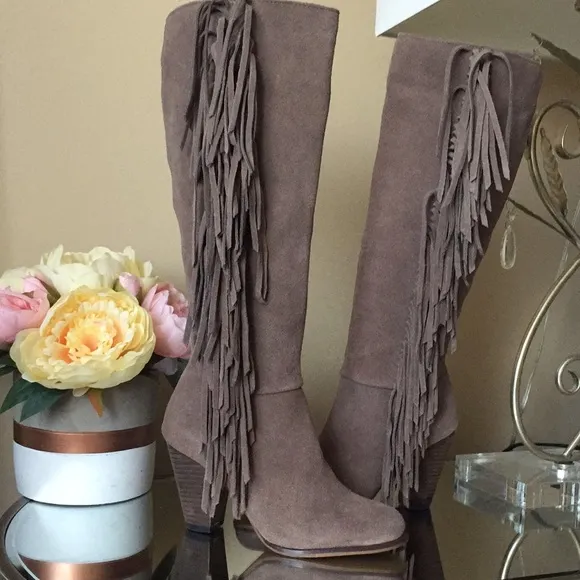 STEVE MADDEN Suede Caralyn Boots