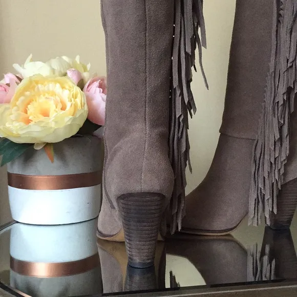 STEVE MADDEN Suede Caralyn Boots