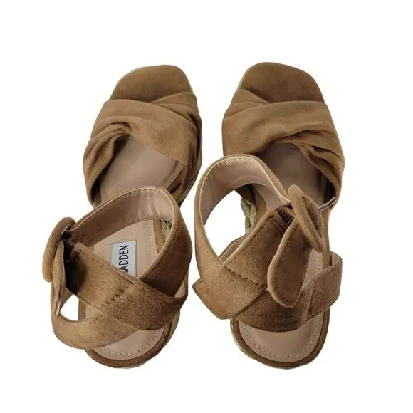 Steve Madden Poloma Wedge Sandals (Size 7.5M)