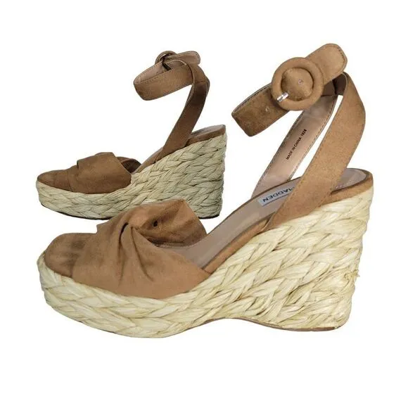 Steve Madden Poloma Wedge Sandals (Size 7.5M)