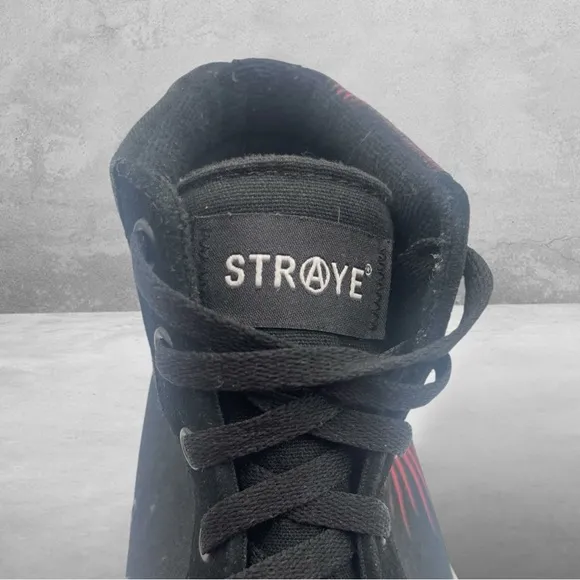 Straye x Zero Venice Our Lady Black High-Top Skate Shoes Sz Men's 10 Wmn's 11.5