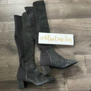 Stuart Weitzman Gillian 60 Suede Tall Boots NWOT