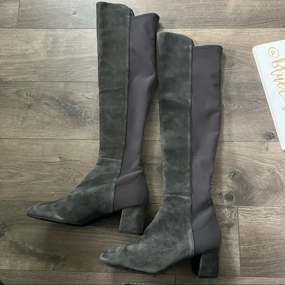 Stuart Weitzman Gillian 60 Suede Tall Boots NWOT