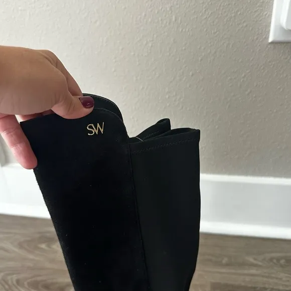 Stuart Weitzman Keelan City Suede Boots 7.5‎